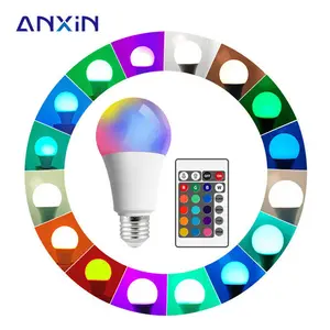 Akıllı Led ışık hızlı teslimat en popüler Led ampul çok renkli ışık E27 Rgbw Led akıllı ampul