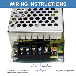 Alimentation électrique à découpage ESann Direct Selling <span class=keywords><strong>AC85</strong></span> 240V vers DC 24V 24W 48W 60W 72W 100W 120W 150W 1A, convertisseur AC/DC, transformateur DC - Product Image 3