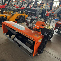 Motoculteur diesel agricole 10 CV de haute qualité avec largeur de travail de 80 cm, roulement à billes et fonction de désherbage
