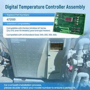 472100 Placa Controladora <span class=keywords><strong>de</strong></span> Temperatura con Pantalla Digital <span class=keywords><strong>de</strong></span> Repuesto para Piscinas Serie MiniMax NT - Product Image 2