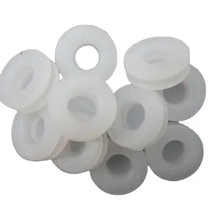 Silicone High Temperature Resistance High Elasticity Solid Anti-collision Silicone Plug Rubber Pad Plug Head Shock Absorption Du