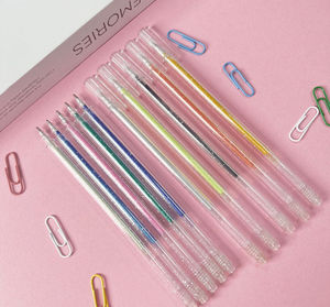 1.00Mm Glitter Markeerstift Pen Set Plastic Kleur Gel Pennen Voor School Voor Het Tekenen Van Schilderen Kleuring - Product Image 3