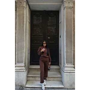 ชุดสูทสีน้ำตาลมุกแบบเป็นทางการ - Product Image 3