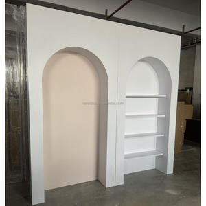 حفل زفاف الشمبانيا جدار صالح أصحاب الجدار رفوف النبيذ ديي الاكريليك الرف مكان بطاقة عرض حامل الشراب جدار حزب الديكور - Product Image 5