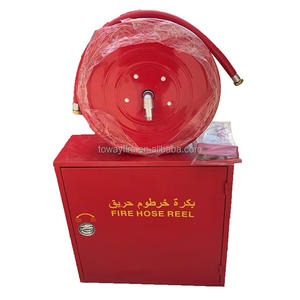 Armoire de lutte contre l'incendie 65mm*65mm*25mm avec enrouleur de tuyau d'incendie 1" * 30m - Product Image 1