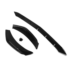 Pour Benz classe C <span class=keywords><strong>W206</strong></span> S206 C200 C43 AMG 2022-2024 lèvre de becquet de pare-chocs avant noir - Product Image 3
