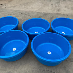 Estanque de Fibra de Vidrio para Peces, Tanque de FRP para Acuicultura, Tanque Circular para Cría de Peces para la Cultivo de Peces y Camarones - Product Image 1