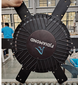 Ventilateur de plafond géant HVLS avec moteur PMSM, faible consommation d'énergie, pales en aluminium, pour le refroidissement des entrepôts et des usines - Product Image 2
