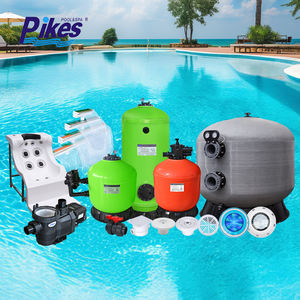 ชุดอุปกรณ์สระว่ายน้ำแบบกรองทรายไฟเบอร์กลาส Pikes ครบชุด พร้อ<span class=keywords><strong>ม</strong></span>เครื่องผลิตคลอรีนด้วยเกลือ ปั๊ม และอุปกรณ์เสริ<span class=keywords><strong>ม</strong></span>สำหรับสปา - Product Image 1