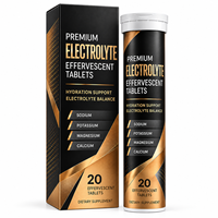 Comprimés effervescents électrolytiques premium avec vitamines, sodium, potassium, magnésium, calcium et eau de coco – Fournisseur OEM en gros