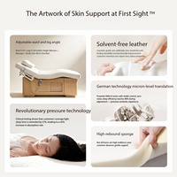 Table de massage électrique à 4 moteurs, moderne et réglable, pour soins du visage, cils, spa et cosmétiques, haute densité, pour extérieur et chambre