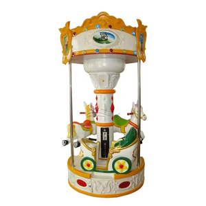 High Quality Indoor Mini Carousel <strong>Rides</strong> China's Large Amusement Equipment for Kids Mini <strong>Falgas</strong> Carrousel for Shopping Malls - Product Image 2