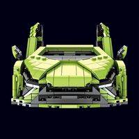 Moule King 10011S High-Tech Modèle de voiture de sport pour Super Racing Car MOC Kit Kids Birthday Gifts Technology Car Clamping Blocks