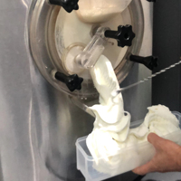 Sachet de 1kg de poudre de gelato certifiée halal aux saveurs multiples Poudre de prémélange de crème glacée dure pour le commerce