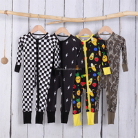 Grosir Desain Baru Romper Bayi Balita dari Bambu Desain Kustom Pakaian Jumpsuit Bayi Baru Lahir
