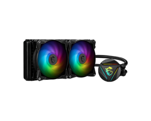 หม้อน้ำรุ่นใหม่ MAG CORELIQUID 240R V2 WH&BK RGB รองรับ LGA1700 LGA1851 และ AM4 AM5 สำหรับคอมพิวเตอร์เล่นเกม - Product Image 1