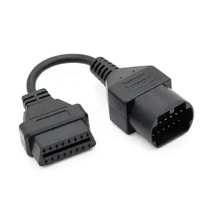 Hot sale OBD2 Connector Compatible For Mazda 17Pin to 16Pin OBD2 diagnosis Adapter Female Connector car Cable
