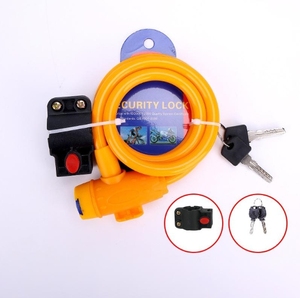 Xe Đạp Khóa Dây khóa Thông tư khóa phím máy tính với khung - Product Image 4