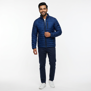 Veste courte matelassée ultra-légère à capuche pour homme, idéale pour l'hiver et les activités de plein air, modèle 2026, à prix de gros abordable - Product Image 1
