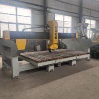Scie à pont en pierre de marbre de granit CNC à 5 axes