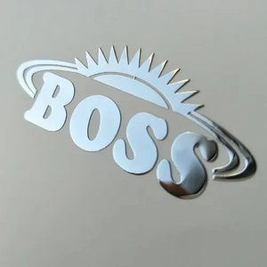 Autocollants personnalisés en vinyle gaufré 3D métallisé nickelé, étiquettes imperméables, taille et forme personnalisables, pour flacons de parfum et artisanat - Product Image 6