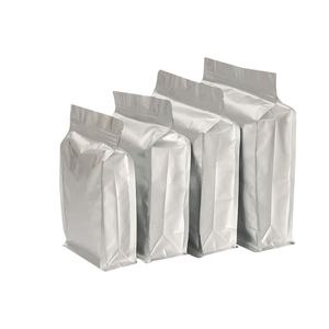 Sacs en Mylar debout pour le stockage des aliments en feuille d'aluminium refermable à la chaleur emballage à fermeture éclair café thé sacs de céréales - Product Image 1