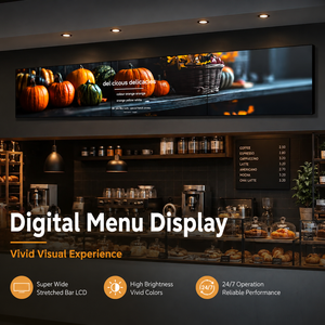 Écran LCD ultra-large de 32 pouces pour affichage numérique, idéal pour la publicité sur les étagères de vente au détail et l'utilisation commerciale - Product Image 3