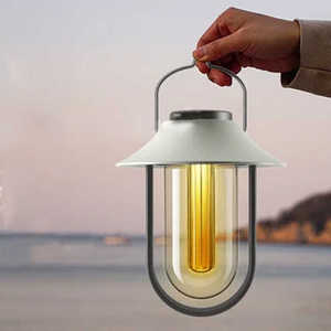 Wiederauf ladbare batterie betriebene LED-Laterne Typ C 3 Licht modi Wasserdichte Camping Tisch leuchte - Product Image 2