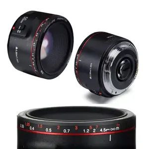 永诺YN50MM毫米F1.8英寸白色自动对焦/中频0.35米焦距标准主相机镜头佳能单反相机佳能EOS相机