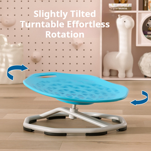 Kids Sensory Wobble Spinning <b>Chair</b> Plastic <b>Swivel</b> Seat for Physical Coordination Balance Training Sensory Therapy Equipment - Product Image 3