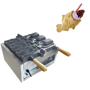 Gas type Fish Waffle Maker Taiyaki machine