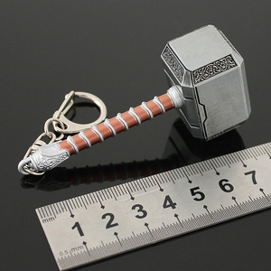 Llavero <span class=keywords><strong>de</strong></span> Martillo <span class=keywords><strong>de</strong></span> <span class=keywords><strong>Thor</strong></span> Miniatura en Oferta, Martillo <span class=keywords><strong>de</strong></span> Metal <span class=keywords><strong>de</strong></span> Acero, Recuerdo, Llavero Personalizado, Regalo Empresarial Especial - Product Image 3