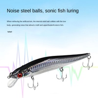 Leurre de pêche 14 cm 22 g ABS Long-Cast Sea Bass Killer Rice Minnow avec boule intégrée, appât dur pour le commerce électronique transfrontalier