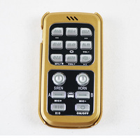 Laute Mikrofonlautsprecher, Horn, Buzzer & drahtloser Fernverstärker X-400w Sirene für Auto, HD-Sound, LED-Warnleuchte