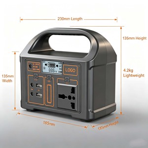 Estación de Energía Portátil de 150W, Generador Solar de Onda Sinusoidal Modificada, Energía de Respaldo para Viajes al Aire Libre, Camping y Emergencias - Product Image 3