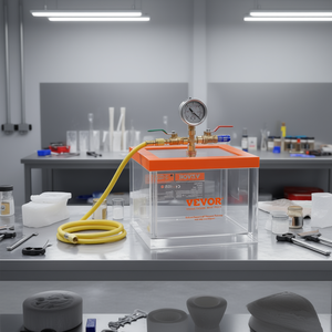 Cámara de Vacío Vevor de 2 Galones, Recipiente Transparente de Acrílico a Presión para Desgasificación de Resina, Modelo D0100HAMAH7 - Product Image 2