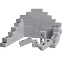 Blocs en mousse EVA souples, épais, légers et portables, en forme de trous, briques de construction empilables pour enfants, jouet éducatif pour la maison