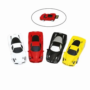 Promotion Gift Car Key Shape USB Flash Drives 16GB 32GB 64GB 2.0 Pen Drive Roadster Car
