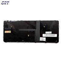 Baru untuk HP EliteBook 820 G3/820 G4/725 G3/725 G4 dengan Bingkai Perak laptop Keyboard Backlit AS