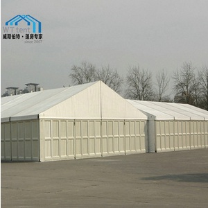 20x20m 20x30m ABS mur extérieur temporaire entrepôt industriel événement location articles tente médiévale dôme géodésique <span class=keywords><strong>barnum</strong></span> aluminium - Product Image 2