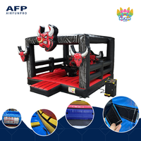 Taureau mécanique gonflable électrique pour adultes, équipement de rodéo gonflable