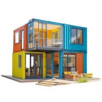 Maison conteneur préfabriquée sur mesure, nouveau style 2025, pour maisons mobiles, commerces, bureaux résidentiels et gîtes, modèle 3*6*2.8