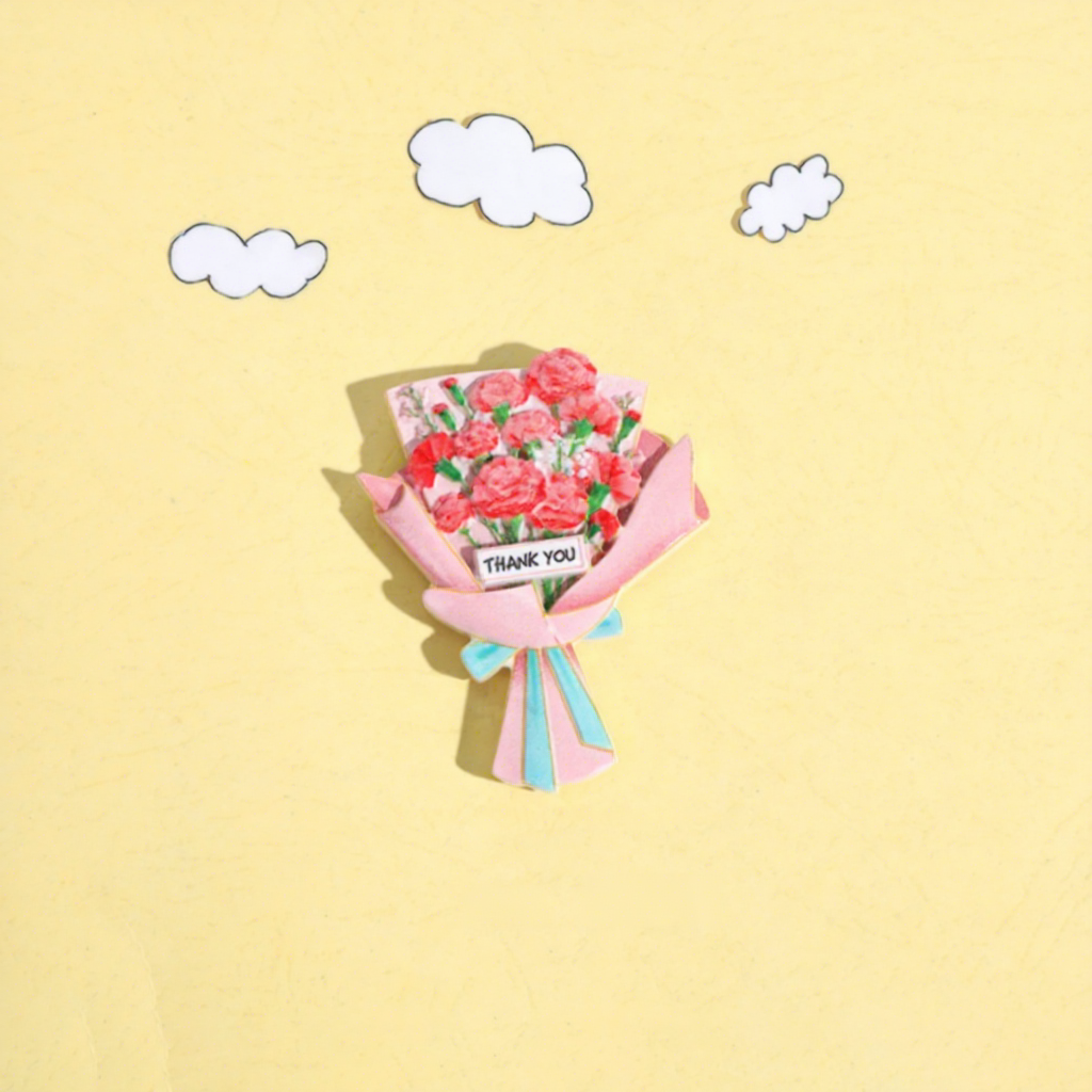 ดอกคาร์เนชั่นสีแดง 1 ช่อ