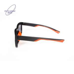 男女兼用新作PCアナグリフ3Dメガネユニバーサルホワイトゴールド/イエローブラックプラスチック/Oculos映画シネマ鑑賞赤青シアン - Product Image 3