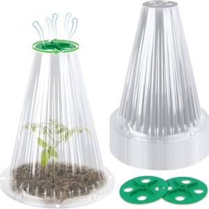 Couverture transparente pour semis en PET, protection des plantes contre le gel, serre portable pour la culture en jardin, dôme de culture - Product Image 1