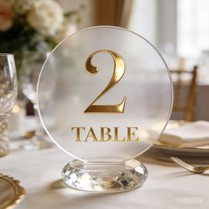 Vente directe : Supports de numéros de <span class=keywords><strong>table</strong></span> de mariage en acrylique, Plaques de <span class=keywords><strong>nom</strong></span> de bureau personnalisées en acrylique, Présentoirs modernes en acrylique pour cartes de visite - Product Image 3