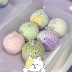 DIY Transparent Hollow <b>Ball</b> Skin <b>Squeeze</b> Toy Packaging PVC Material Elastic <b>Ball</b> Skin Wholesale Handmade <b>Ball</b> <b>Squeeze</b> Skin - Product Image 3