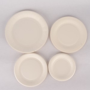 Platos Desechables de Papel Kraft Ecológicos de 16 cm, Platos Biodegradables para Fiestas, Grado Alimenticio, OEM ODM Vietnam, Directo de Fábrica - Product Image 4