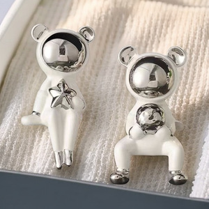 Internet celebridad luz lujo cerámica pareja sentado postura adornos sol Luna astronauta Art <span class=keywords><strong>Deco</strong></span> sujetalibros tradicionales <span class=keywords><strong>hogar</strong></span> - Product Image 4
