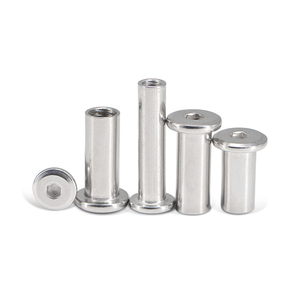 Tornillo de Cabeza Plana con Hexágono Interior de Acero Inoxidable 304 de Varios Tamaños Métricos M3-M10, Grado A2-70, de Fábrica NINDEJIN - Product Image 3